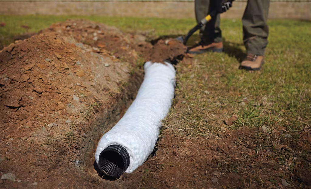 French Drain Installation